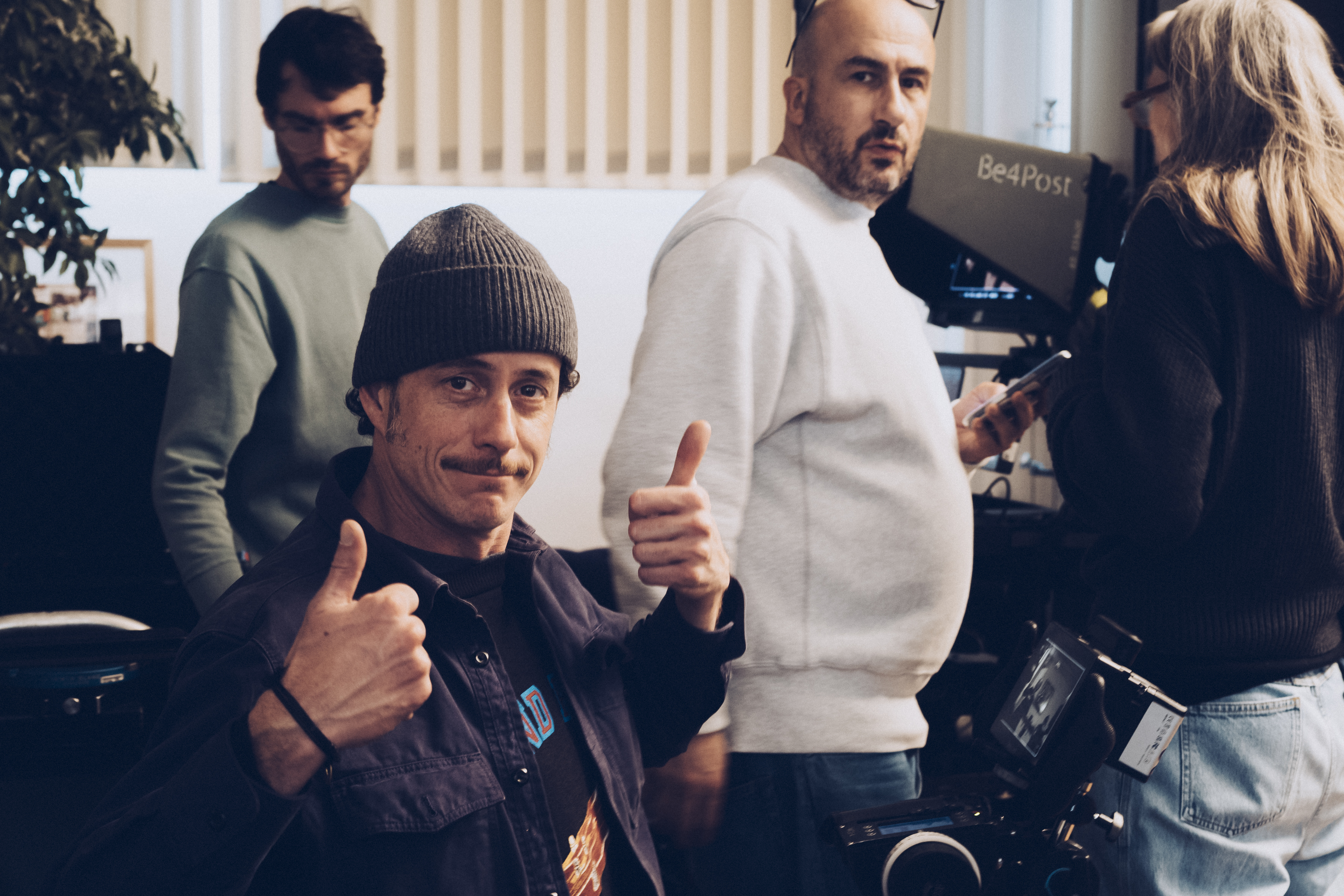 On set