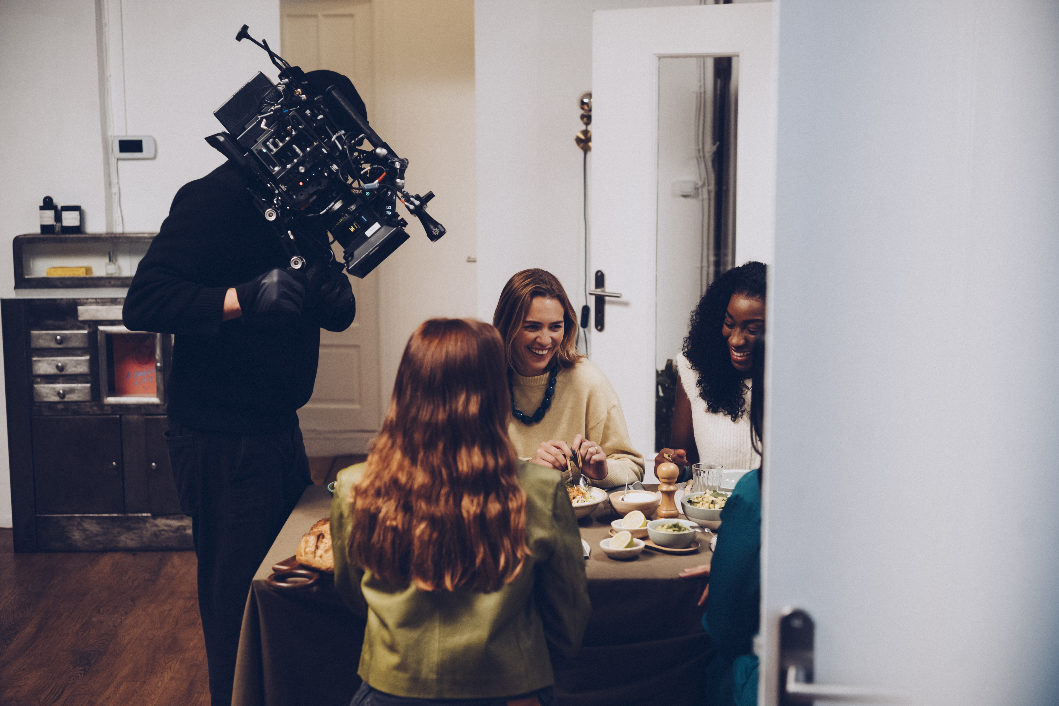 On set