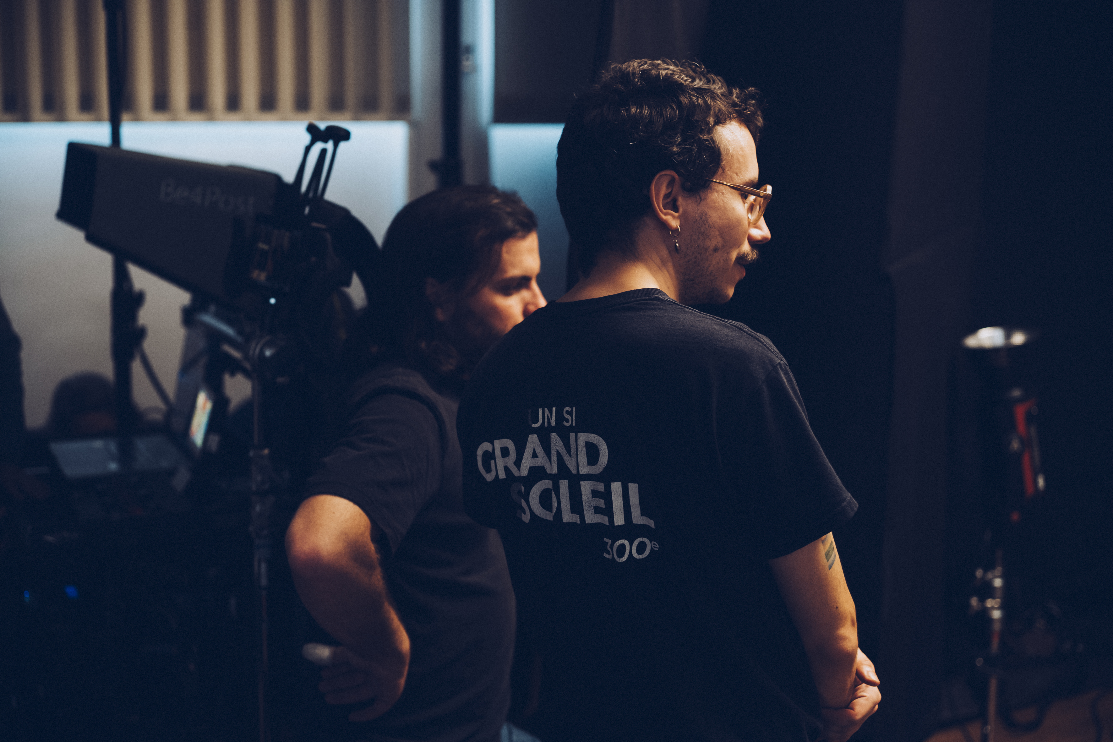 On set